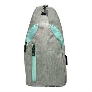 NEW CALLA unisex nupouch daypack in grey & aqua